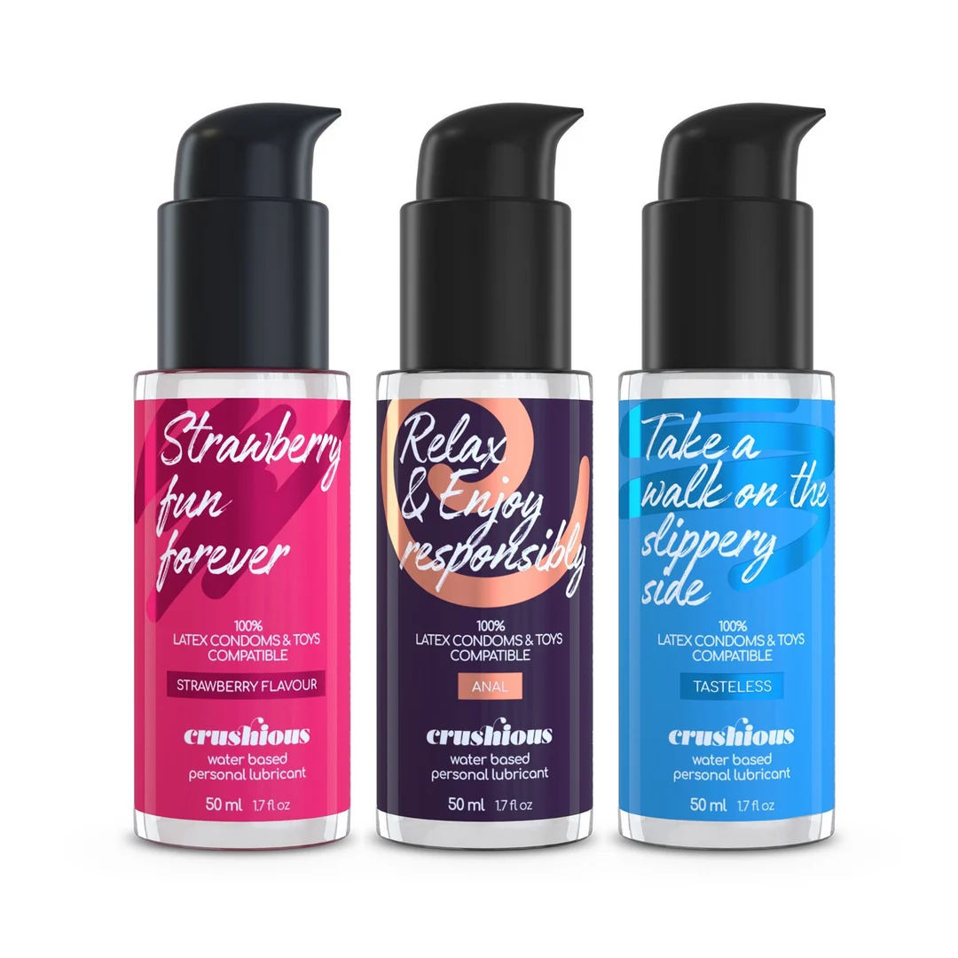 Zestaw lubrykantów Crushious Essentials, 3 sztuki - obrazek 5