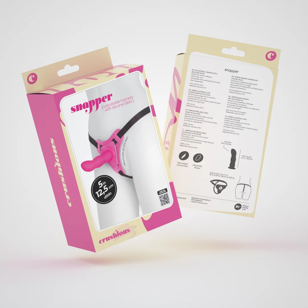 Uprząż Crushious Snapper z dildo - obrazek 7