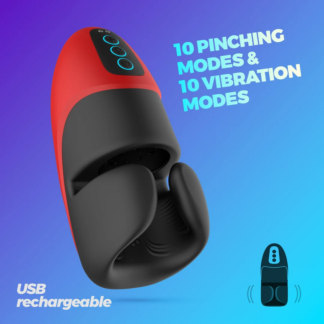 Ładowany masturbator Crushious Pancho - obrazek 6