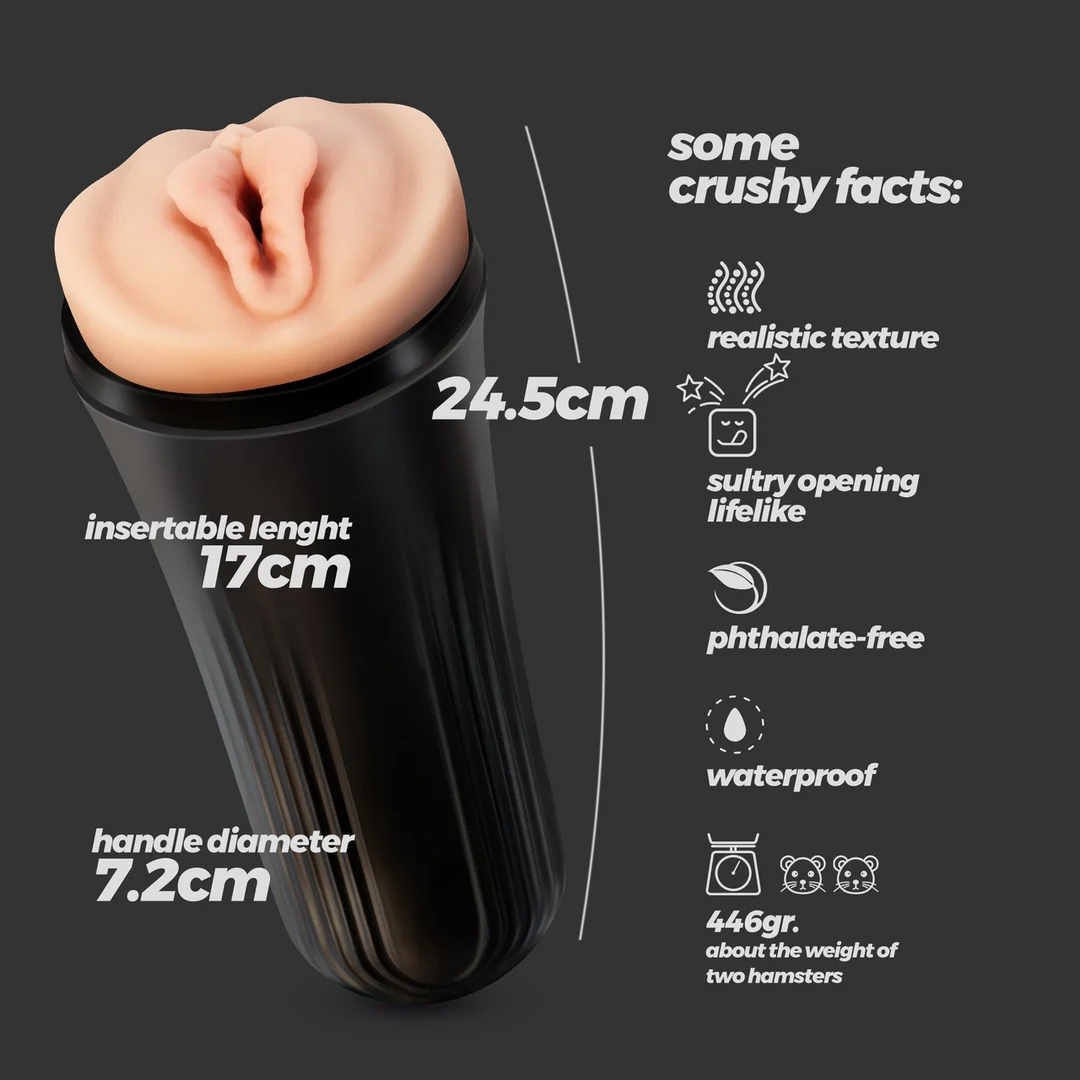 Masturbator typu stroker Crushious Prixus Pussy Case - obrazek 4