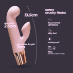 Crushious Mellow Cony mini wibrator króliczek - obrazek 5