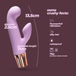 Crushious Mellow Cony mini wibrator króliczek - obrazek 11