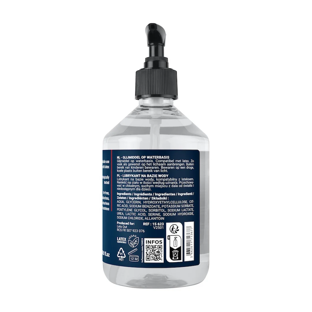Lubrykant na bazie wody Fuck Fist 500 ml - obrazek 2