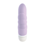 Mini wibrator z wypustkami, idealny w podróży – Fun Factory Pastelowy lila - obrazek 2
