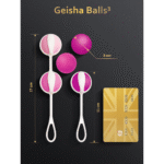 Kulki Kegla – Geisha Balls 3 – cukierkowy róż - obrazek 3