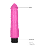 Realistyczny wibrator z regulacją prędkości – 8 / 20 cm GC by Shots - obrazek 3