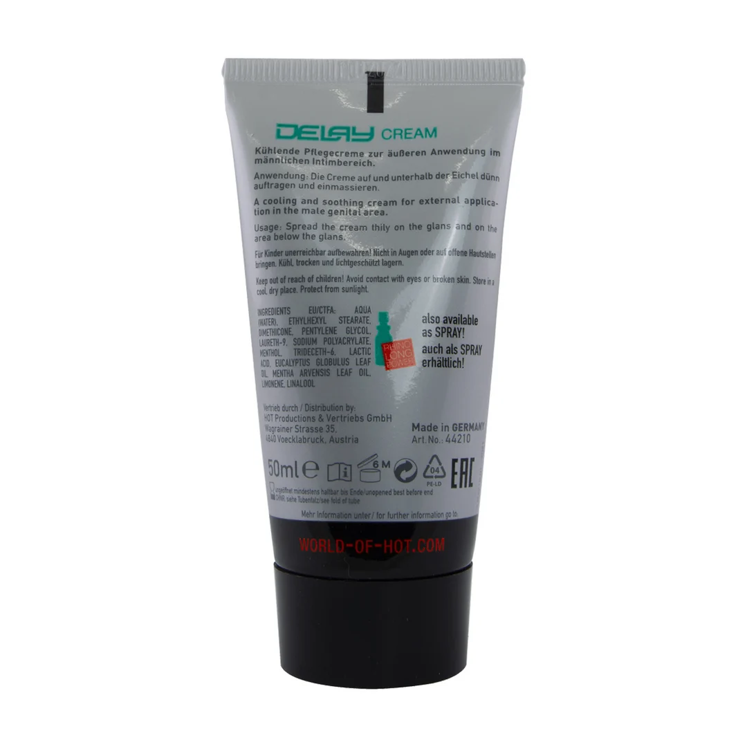 Krem opóźniający dla niego – Vertraagcrème 50 ml - obrazek 2
