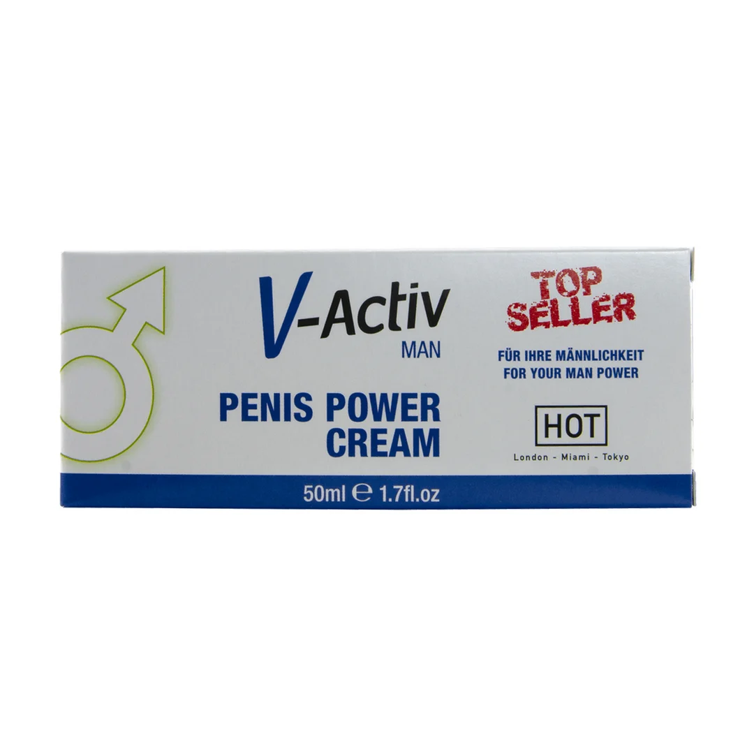 H-44535-2 HOT V Activ Penis Power Cream 50 ml - obrazek 1