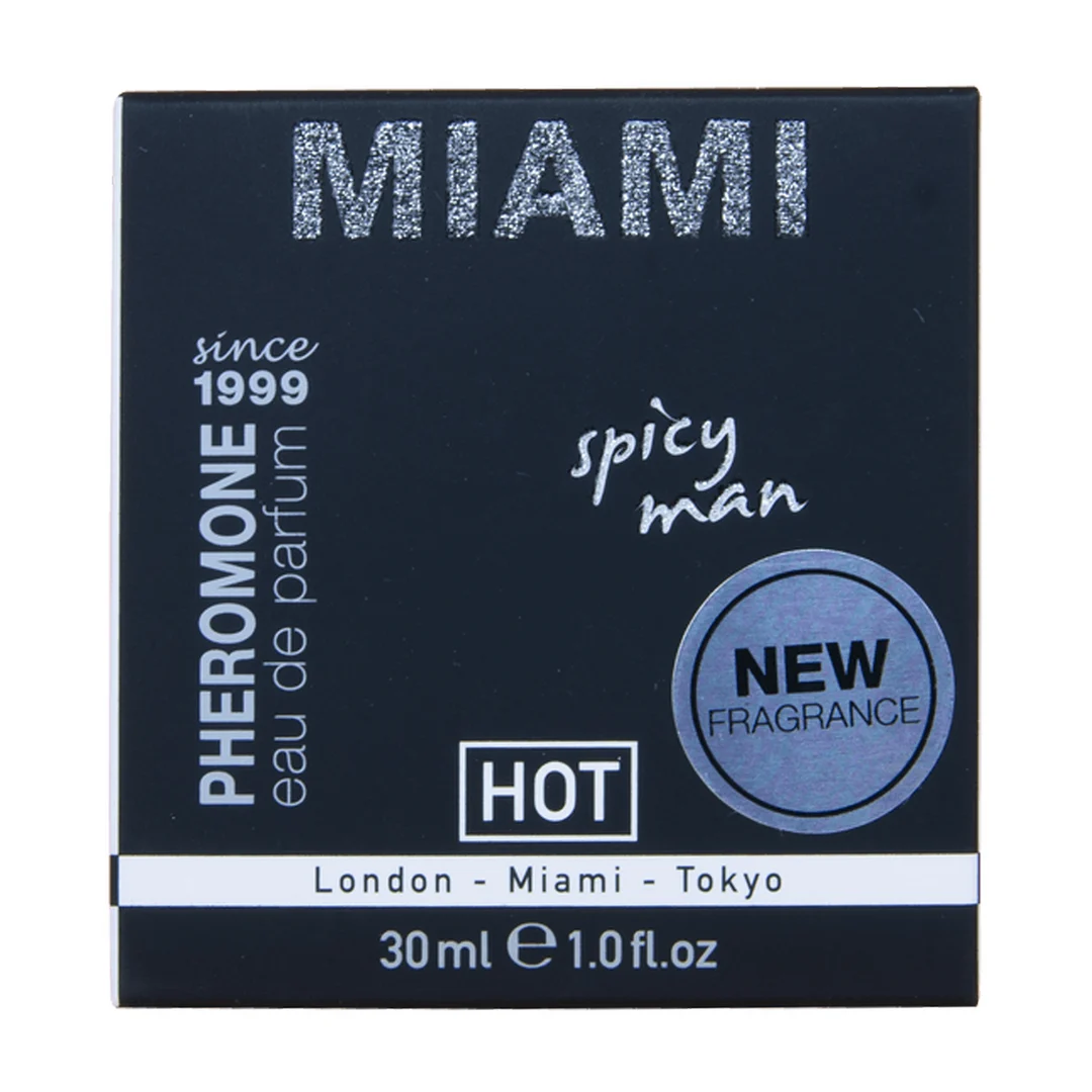 HOT Miami Spicy perfumy z feromonami dla mężczyzn 30 ml - obrazek 1
