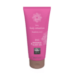 HOT 2 in 1 Massage en Glide Gel Malina - obrazek 2