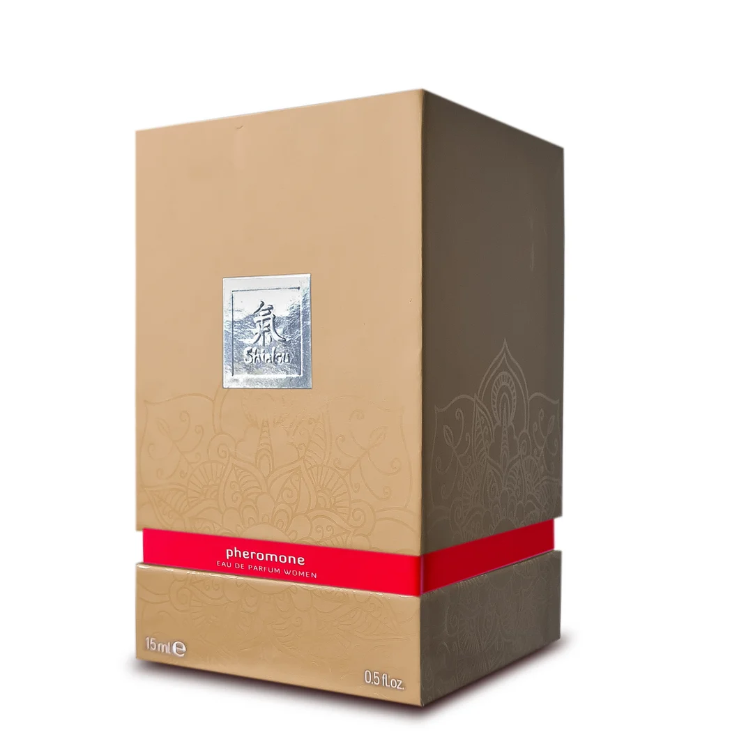 Perfumy z feromonami dla kobiet – Pheromon Geur Czerwony 15 ml - obrazek 1