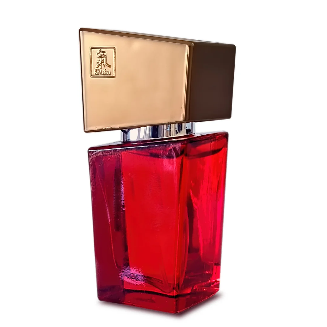 Perfumy z feromonami dla kobiet – Pheromon Geur Czerwony 15 ml - obrazek 4