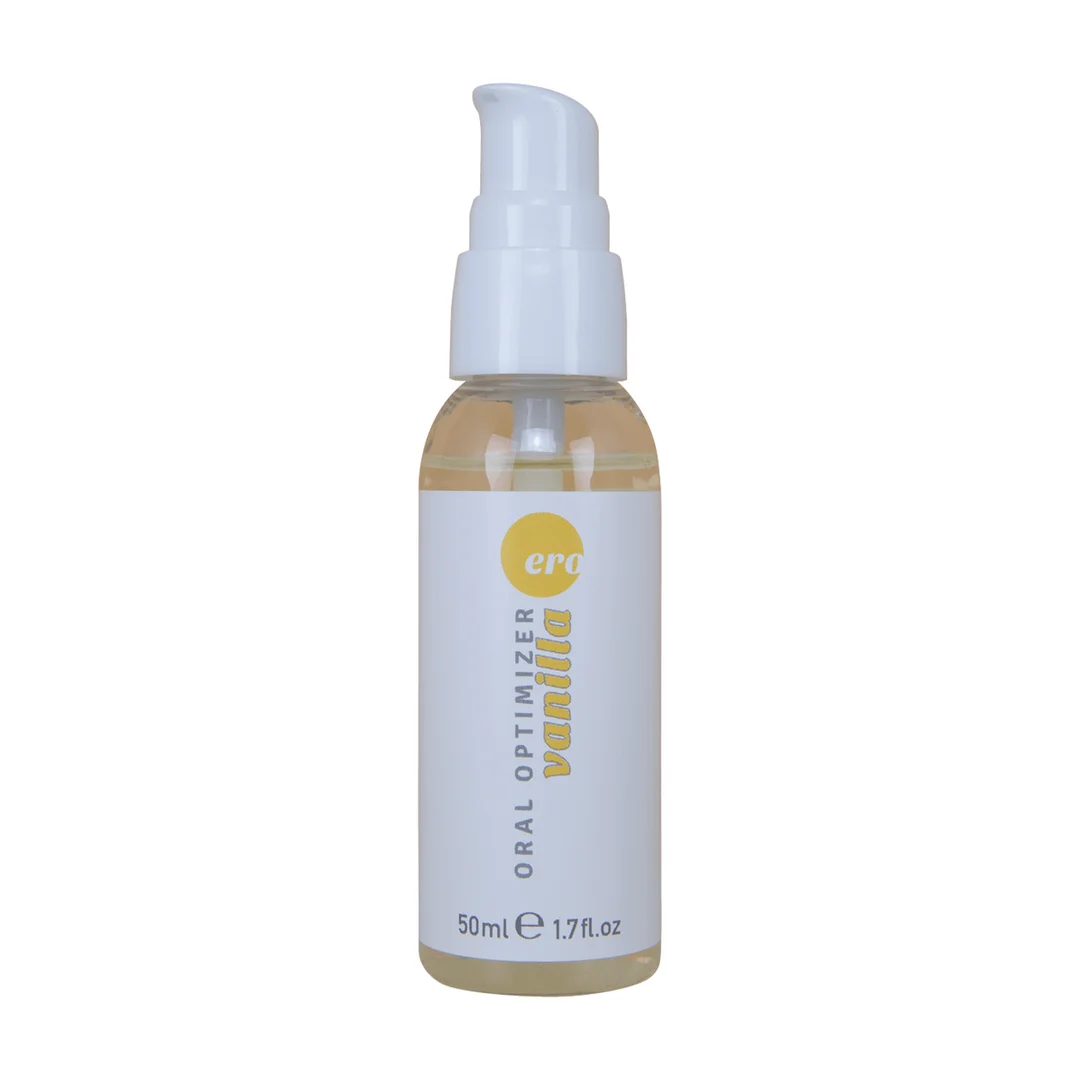 Żel stymulujący o smaku waniliowym – Oral Optimizer Deepthroat Gel 2 fl oz / 50 ml – ero by HOT - obrazek 3