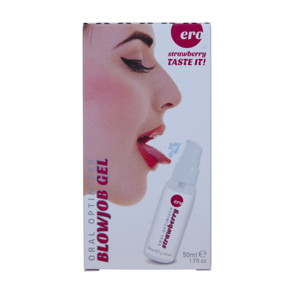 HOT Oral Optimizer Deepthroat Gel o smaku truskawkowym, 50 ml