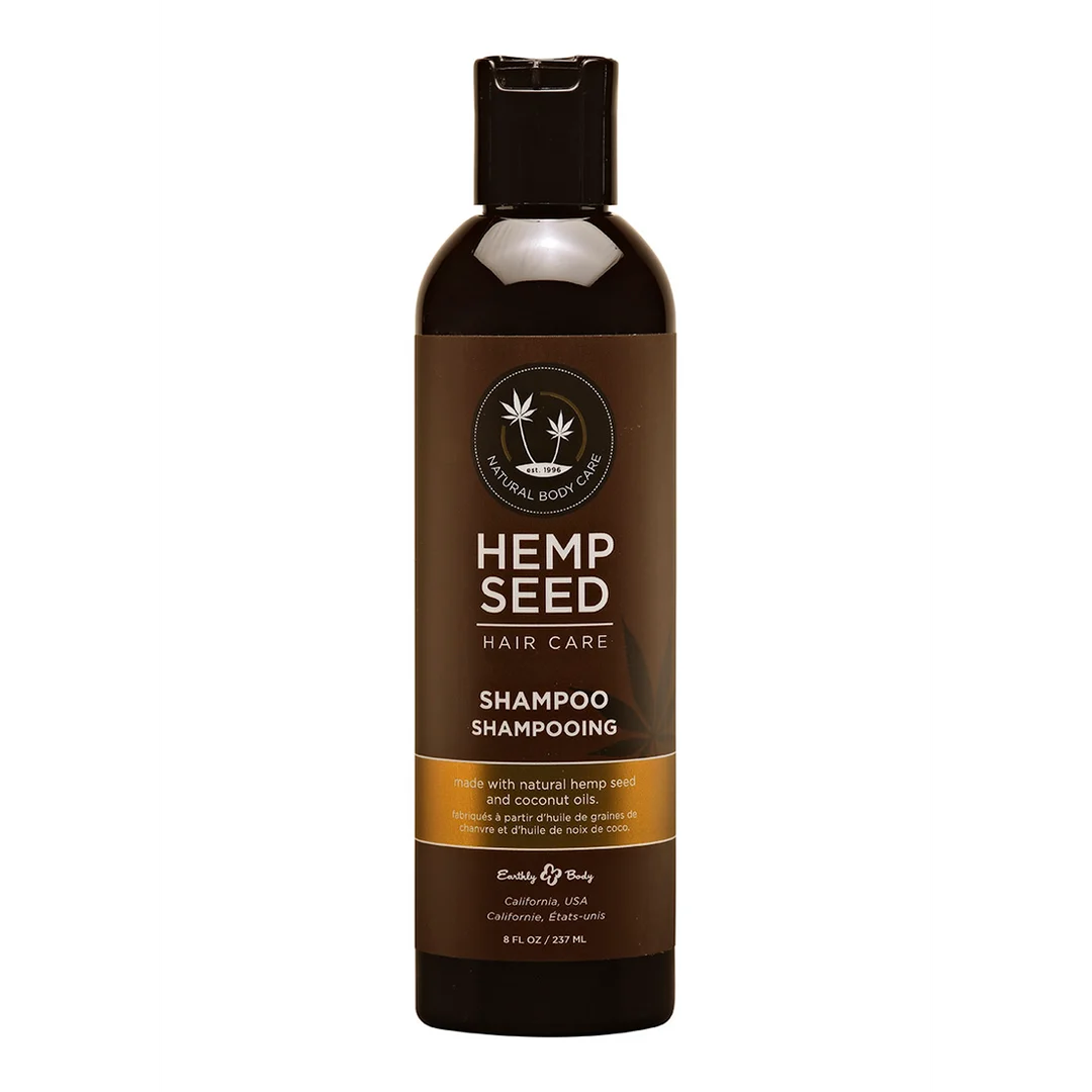 Szampon Hemp Seed Hair Care – szampon bez siarczanów z olejem z nasion konopi i olejem kokosowym – biała herbata i imbir – 236 ml - obrazek 1