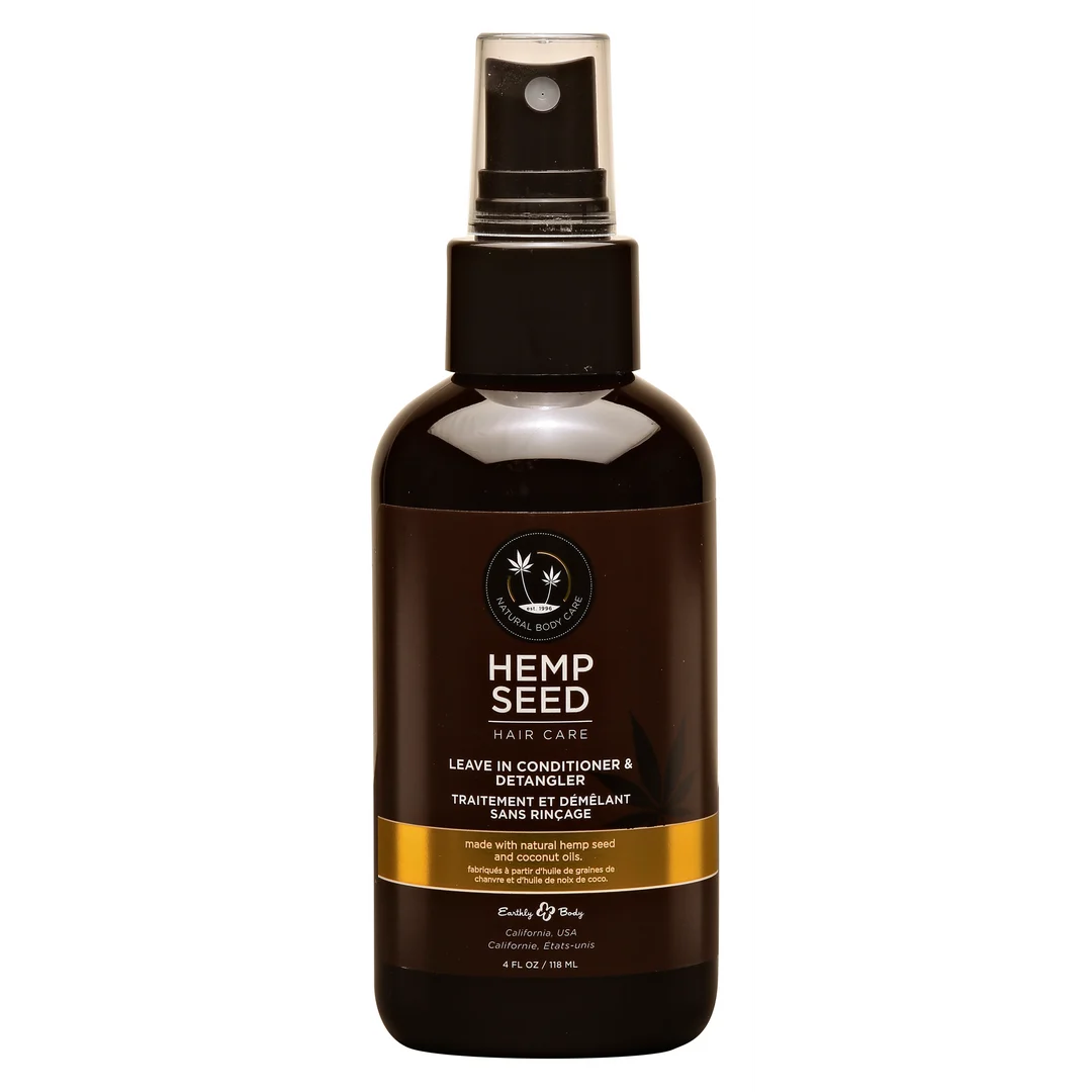 Odżywka bez spłukiwania i spray ułatwiający rozczesywanie – nawilża, rozplątuje i chroni przed wysoką temperaturą – biała herbata i imbir – Earthly Body – 118 ml - obrazek 1