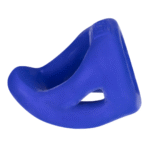 Niewibrujący pierścień na penisa o ergonomicznym kształcie – Kobalt - obrazek 3