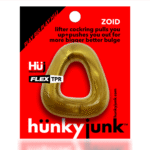 Pierścień erekcyjny Hunkyjunk Zoid w kolorze brązowym