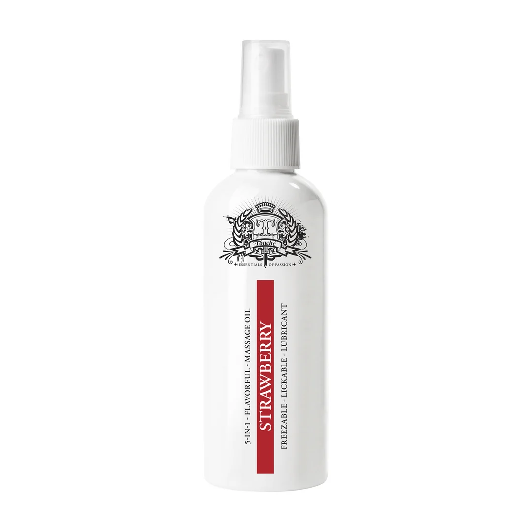 Lubrykant na bazie wody – jadalny i nadający się do zamrożenia, do stosowania z prezerwatywami lateksowymi – 80 ml – Touché by Shots - obrazek 1