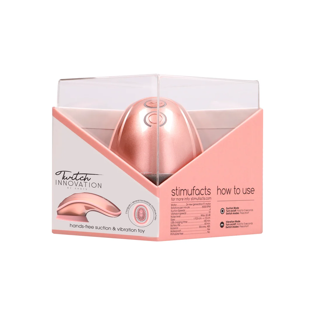 Wibrator do łechtaczki z konstrukcją do używania bez rąk – Tester Innovation by Shots - obrazek 12