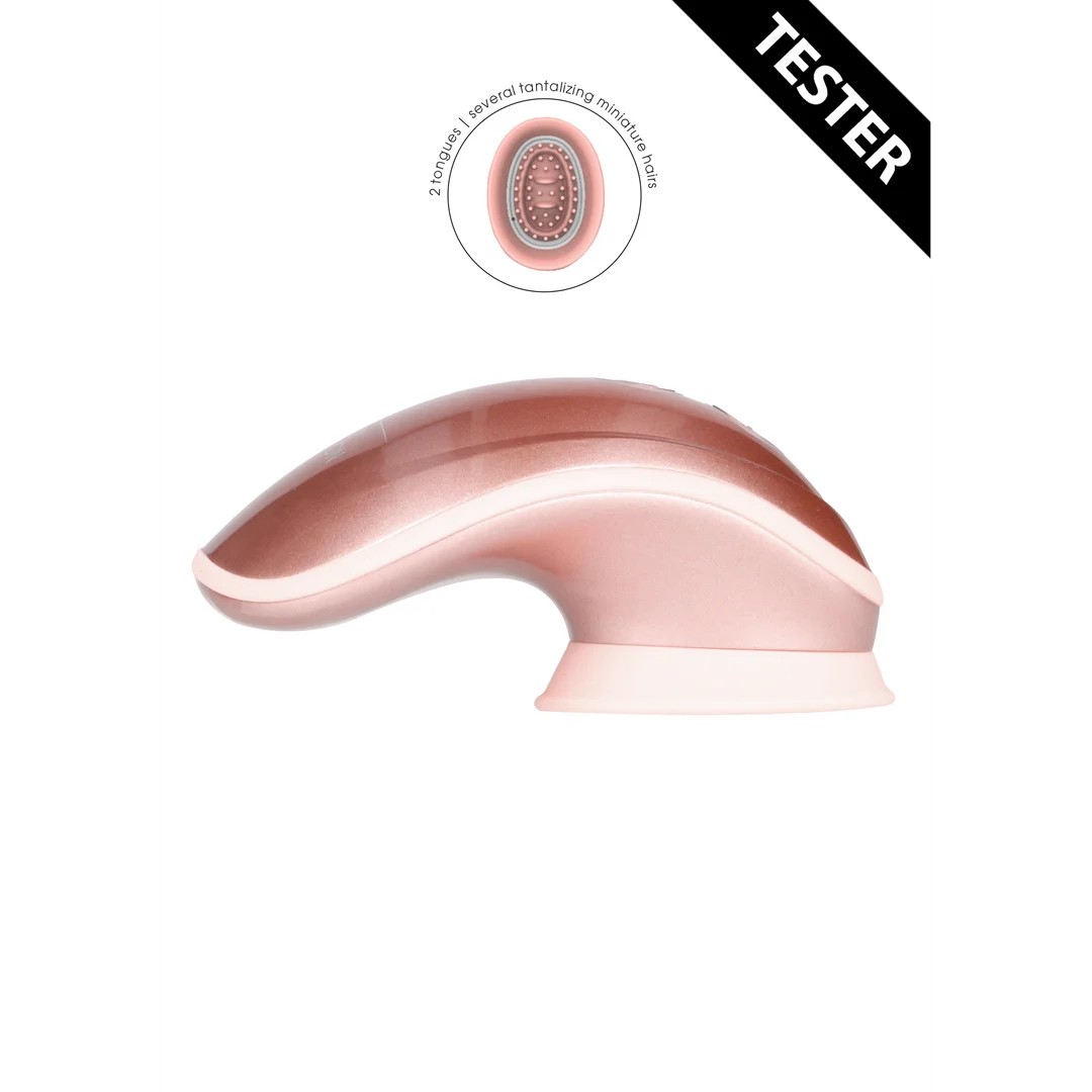 Wibrator do łechtaczki z konstrukcją do używania bez rąk – Tester Innovation by Shots - obrazek 3
