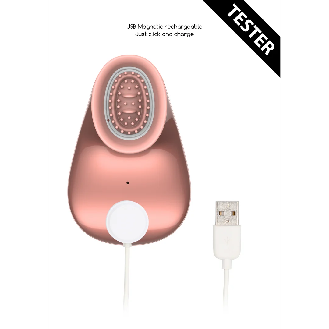 Wibrator do łechtaczki z konstrukcją do używania bez rąk – Tester Innovation by Shots - obrazek 4