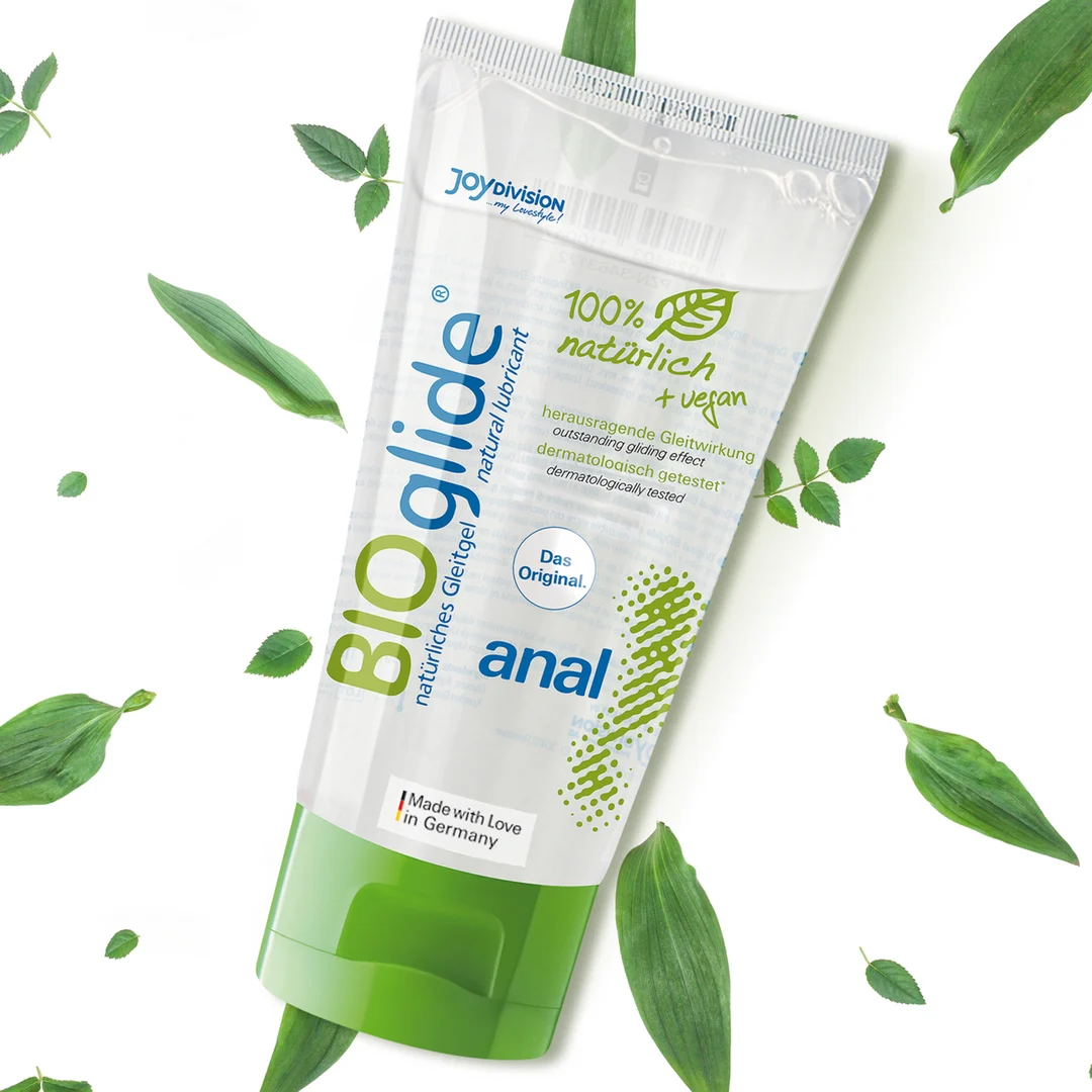 Lubrykant analny – w 100% naturalny i wegański – bezzapachowy i bezsmakowy – 80 ml – BIOglide - obrazek 1