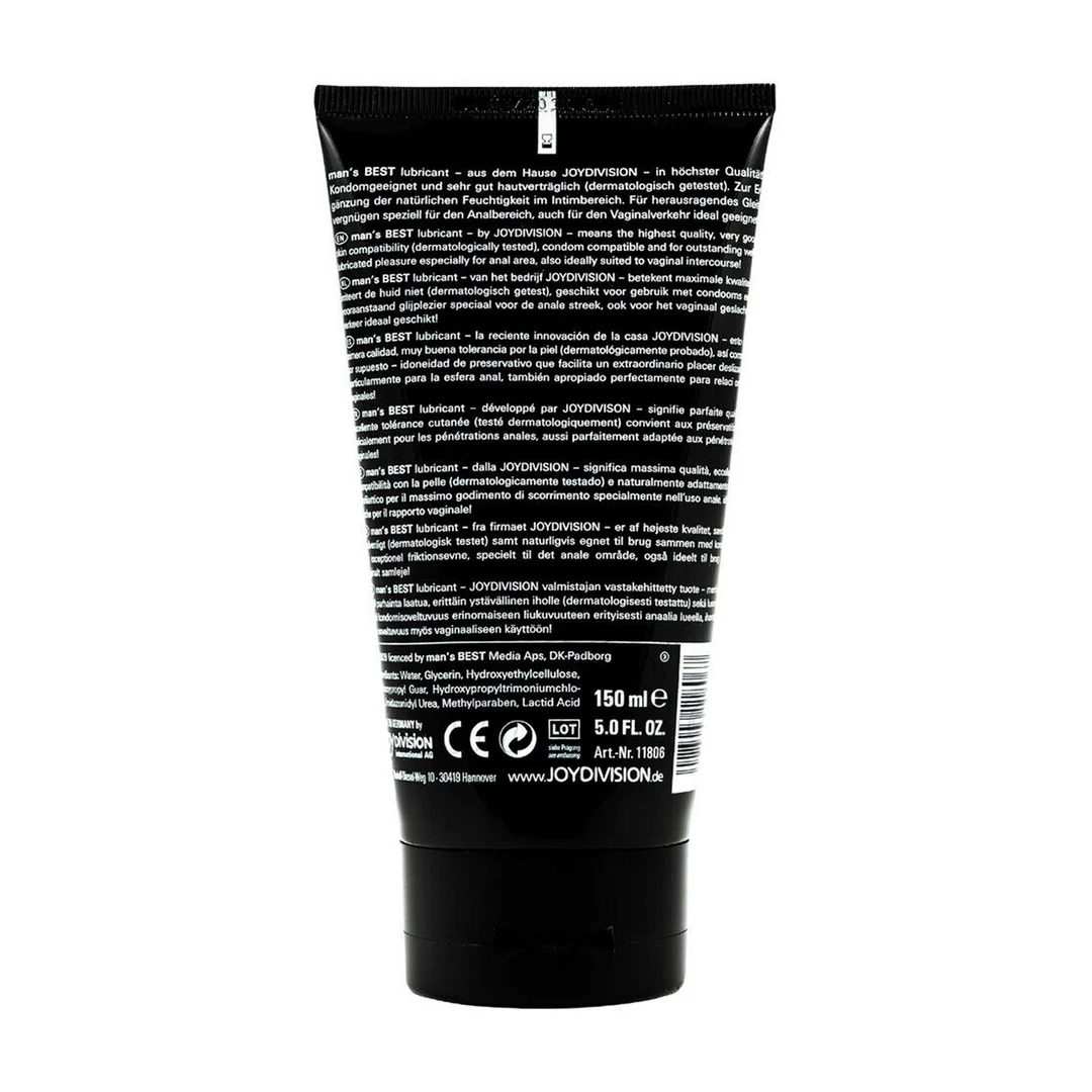 Lubrykant analny, przeznaczony do seksu analnego, odpowiedni także do stosowania waginalnego, bezzapachowy i bezsmakowy, 150 ml, JOYDIVISION - obrazek 1