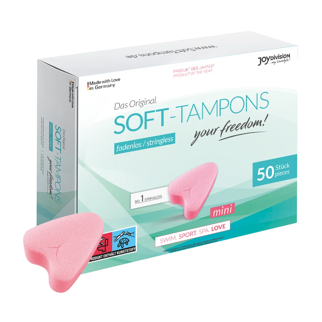 Joydivision Soft Tampons Mini, 50 sztuk - obrazek 2