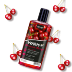 Olejek do masażu – aromatyzowany, rozgrzewający lubrykant – wiśnia – 5 fl oz / 150 ml