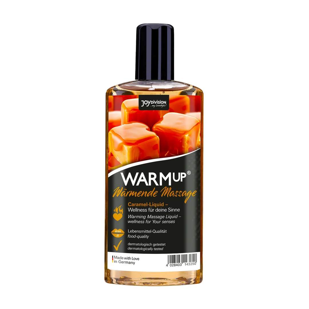 Olejek do masażu erotycznego – rozgrzewający płyn do masażu WARMup – karmel – Joydivision – 150 ml - obrazek 2