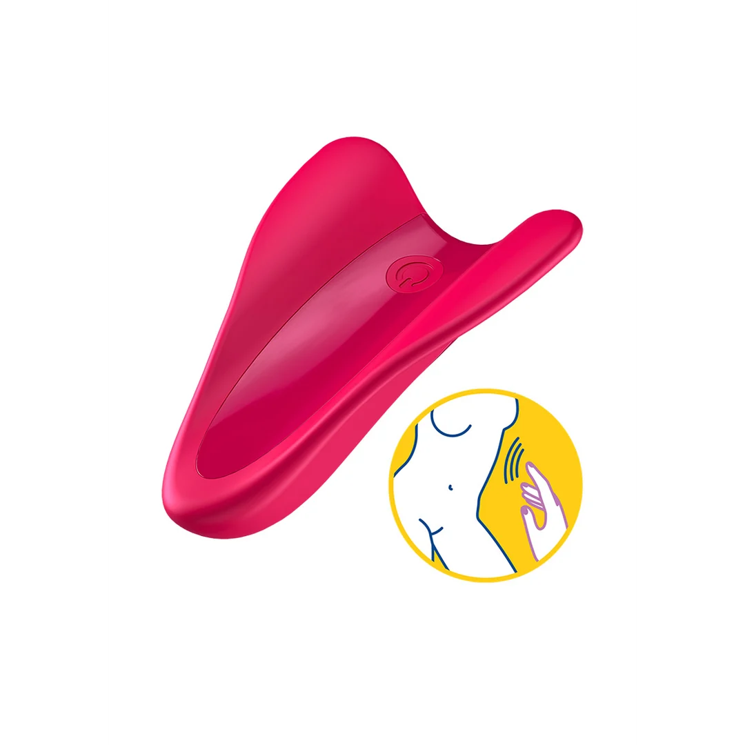Wibrator na palec Satisfyer z magnetycznym złączem do ładowania – High Fly - obrazek 5