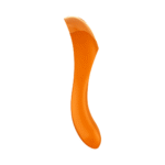 Satisfyer Candy Cane, pomarańczowy wibrator na palce - obrazek 3