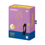 Satisfyer Candy Cane, pomarańczowy wibrator na palce - obrazek 7