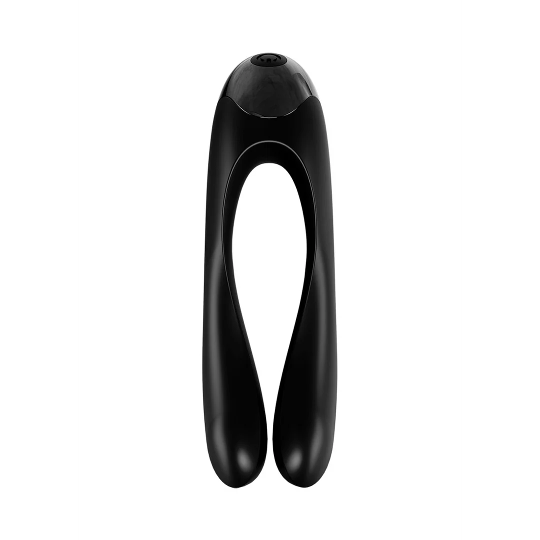 Satisfyer Candy Cane, pomarańczowy wibrator na palce - obrazek 8
