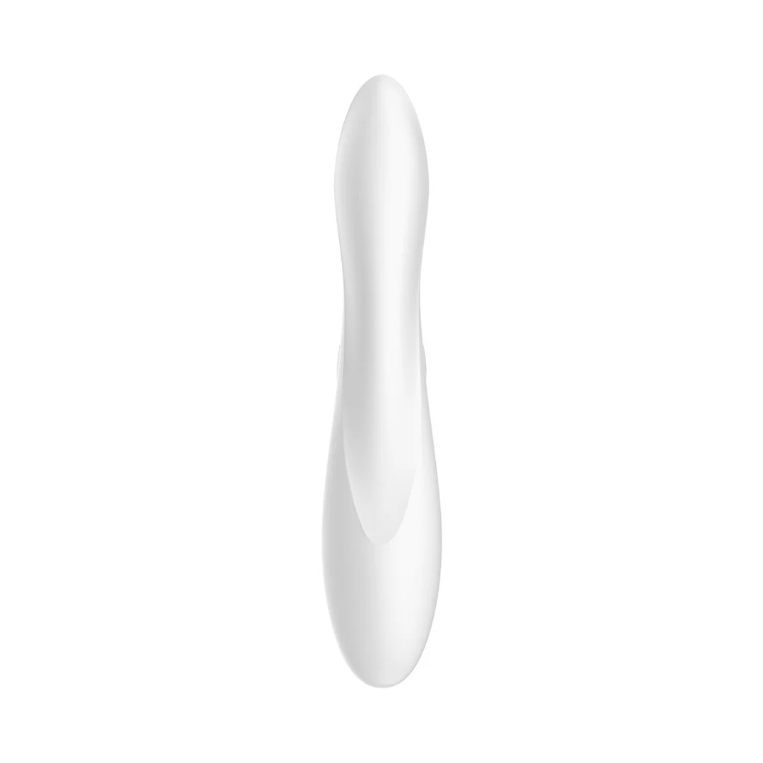 Wibrator Satisfyer do stymulacji punktu G z 11 trybami fal ciśnienia – biały i różowe złoto - obrazek 2