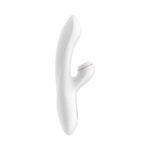 Wibrator Satisfyer do stymulacji punktu G z 11 trybami fal ciśnienia – biały i różowe złoto - obrazek 4
