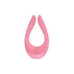 Wibrator dla par zapewniający wszechstronną stymulację – Endless Joy Multi Vibrator – jasnoróżowy – tester - obrazek 6
