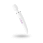 Wibrator wand Satisfyer do masażu całego ciała, czarno złoty - obrazek 7