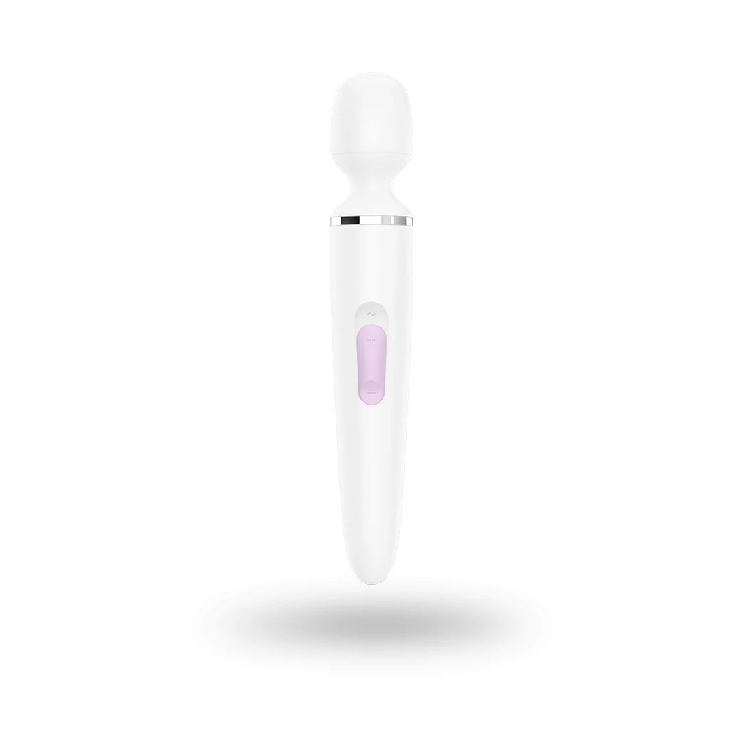 Wibrator wand Satisfyer do masażu całego ciała, czarno złoty - obrazek 10