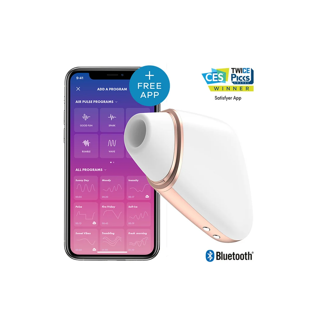 Wibrator łechtaczkowy Satisfyer z technologią pulsacji powietrza – Love Triangle - obrazek 5