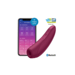 Satisfyer, wibrator łechtaczki ze stymulatorem pulsacyjnym, różowo czerwony - obrazek 5