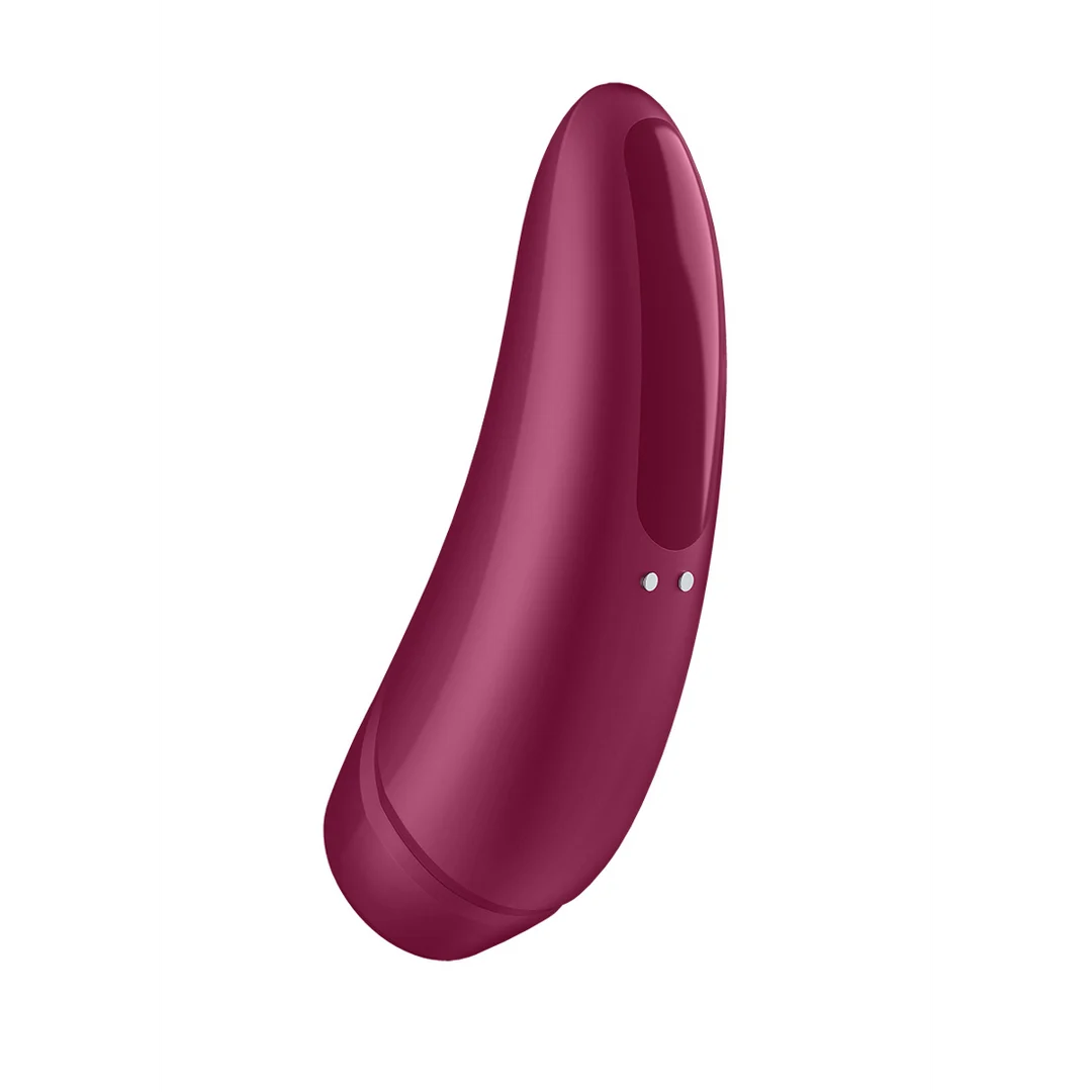 Satisfyer, wibrator łechtaczki ze stymulatorem pulsacyjnym, różowo czerwony - obrazek 3