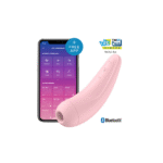 Satisfyer wibrator do łechtaczki ze stymulacją pulsującym powietrzem – Curvy 2Plus - obrazek 5