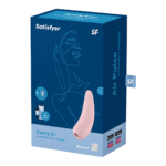 Satisfyer wibrator do łechtaczki ze stymulacją pulsującym powietrzem – Curvy 2Plus
