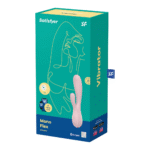 Wibrator Satisfyer typu rabbit – podwójna stymulacja i sterowanie przez aplikację – Satisfyer Mauve