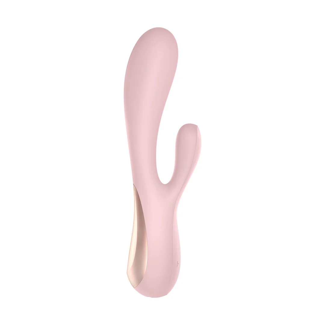 Wibrator Satisfyer typu rabbit – podwójna stymulacja i sterowanie przez aplikację – Satisfyer Mauve - obrazek 2