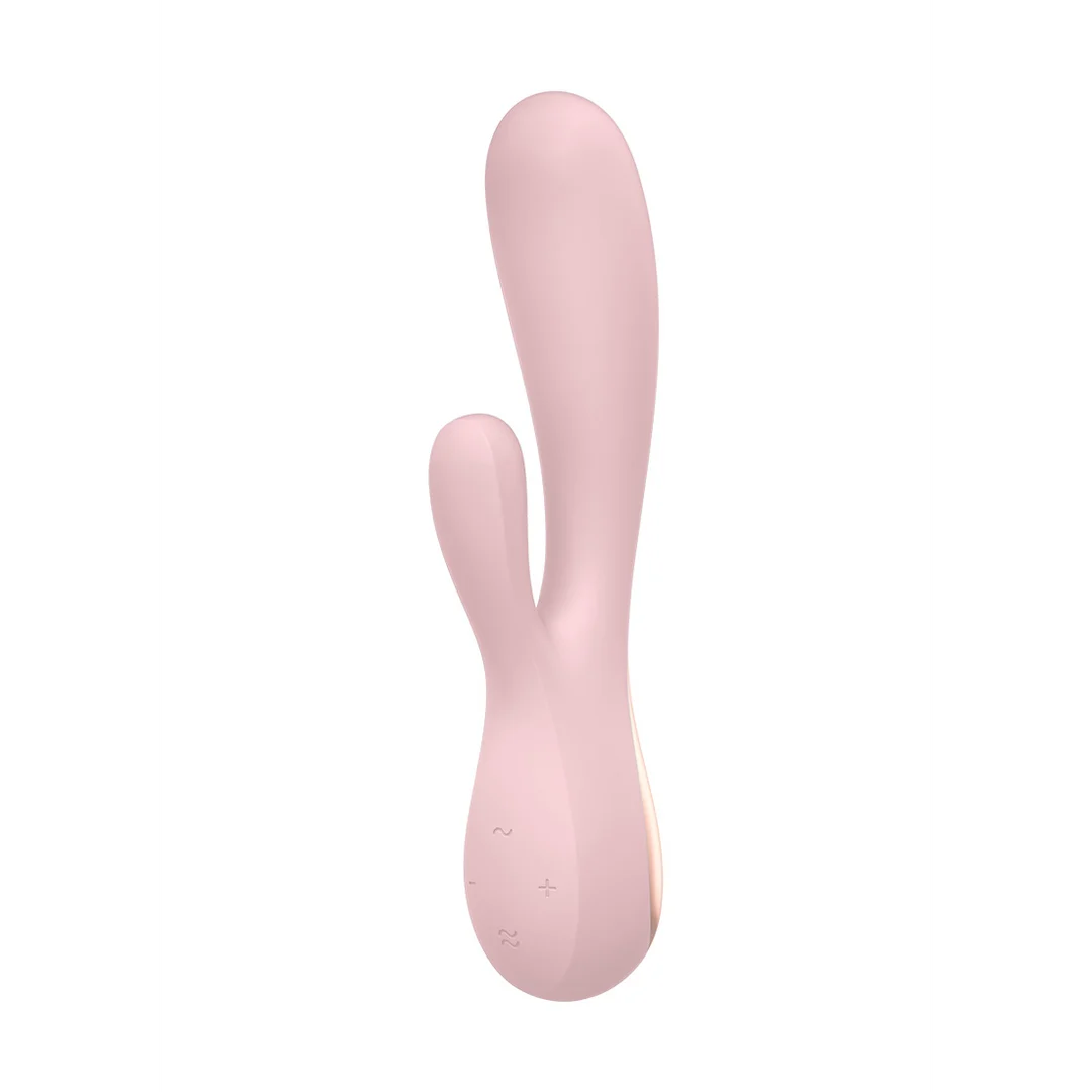 Wibrator Satisfyer typu rabbit – podwójna stymulacja i sterowanie przez aplikację – Satisfyer Mauve - obrazek 3