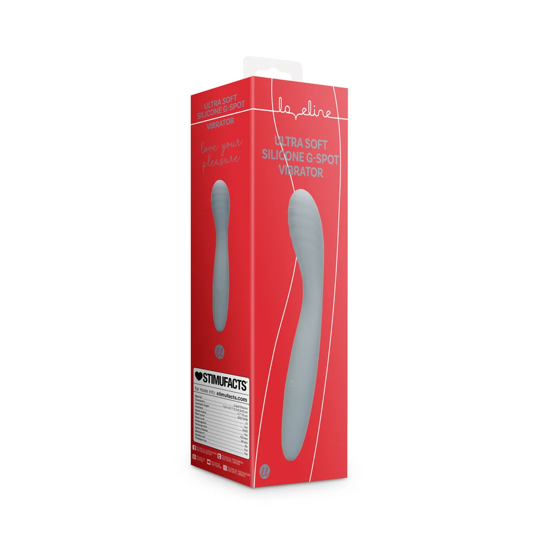 Loveline Ultra Soft Silicone wibrator do punktu G - obrazek 1
