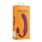 Loveline elastyczny wibrujący strapless strap on Merlot Grape